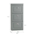 Pikkukuva 3 / 10: Kenkäkaappi, FSR94-HG, 24x117x53 cm, Vihreä