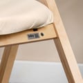 Miniatyrbillede 8 af 9: Foldbar stol, FST40-W, Sædehøjde 44 cm, Rød