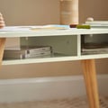 Miniatyrbillede 5 af 9: Børneskrivebord, KMB92-GR, 80x48x50 cm, Hvid