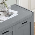 Miniatyrbillede 7 af 9: Sko Bænk, FSR80-SG, 90x35x45 cm, Brun