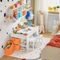 Miniatyrbillede 2 af 9: Skrivebord , KMB75-W, 87x50x50 cm, Hvid