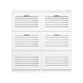 Miniatyrbillede 1 af 10: Sko Skab, FSR145-W, 115x30x112 cm, Hvid