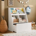 Miniatyrbillede 9 af 9: Hylde, KMB83-W, 40x100x76 cm, Hvid