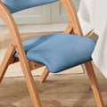 Miniatyrbillede 9 af 10: Foldbar Stol, FST92-BL, 47x60x77 cm, Brun