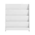 Miniatyrbillede 1 af 7: Bogreol, KMB32-W, 30x88x80 cm, Hvid