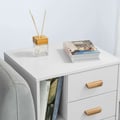 Miniatyrbillede 4 af 8: Sengebord, FBT95-W, 48x40x60 cm, Hvid