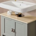 Miniatyrbillede 5 af 10: Badeværelsesskab, BZR69-HG, 60x30x60 cm, Grå
