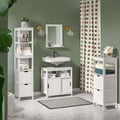 Miniatyrbillede 9 af 10: Skab, FRG127-W, 30x30x89 cm, Hvid