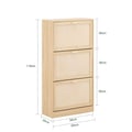 Miniatyrbillede 3 af 8: Stuemøbler, Skoskab, FSB87, 80x35x87 cm, Brun