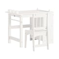 Miniatyrbillede 1 af 10: Børneskrivebord, KMB60-W, 80x50x65.5 cm, Hvid