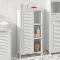 Miniatyrbillede 2 af 7: Badeværelsesskab, BZR39-W, 48x24x96 cm, Hvid