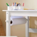 Miniatyrbillede 7 af 10: Børneskrivebord, KMB60-W, 80x50x65.5 cm, Hvid