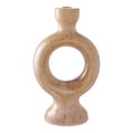 Miniatyrbild 1 av 6: Ljusstake, keramik, 13.5x8.8x23.4 cm, Brun