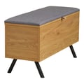 Miniatyrbillede 5 af 10: Bænk, 92x33x48 cm, Natur, Opbevaring