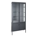 Miniatyrbillede 2 af 5: Skab, Brisbane Display, 80x35x180 cm, Sort