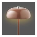 Miniatyrbillede 2 af 8: Bordlampe, 13x13x18 cm, Brun, Metal