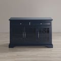 Miniatyrbillede 10 af 11: Avola kommode med skuffer, 127 x 82 x 49 cm, mørkegrå