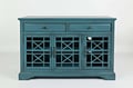 Miniatyrbillede 2 af 11: Avola kommode med skuffer, 127 x 82 x 49 cm, turkis