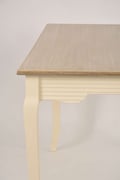 Miniatyrbillede 9 af 11: Spisebord, Pesaro, 160 cm, Creme, Lys Brun