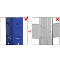 Miniatyrbilde 5 av 6: Robust hylle, 150x75x30 cm