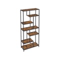 Miniatyrbillede 2 af 6: Bogreol, 30x80x180 cm, Brun Sort