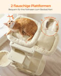 Miniatyrbilde 3 av 6: Klatrestativ for katt, 60x50x206 cm, Beige