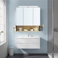 Miniatyrbillede 2 af 6: Spejlskab, 14.5x70x70 cm, Eg, MDF
