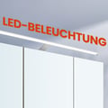 Miniatyrbillede 5 af 6: Spejlskab, 14.5x70x70 cm, Eg, MDF