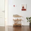 Miniatyrbilde 3 av 6: Baderomshylle, Bambus, 60x26x66 cm, Natur
