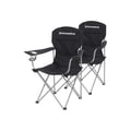 Miniatyrbilde 1 av 6: Campingstol, 76x51.5x95.5 cm, Svart