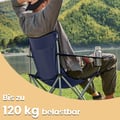 Miniatyrbillede 1 af 5: Campingstol, 52x84x81 cm, Blå