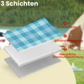 Miniatyrbilde 6 av 6: Picknickteppe, 300x200 cm, Grønn Blå