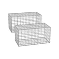 Miniatyrbild 1 av 6: Gabion, 100x50x50 cm, Silver