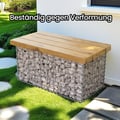Miniatyrbilde 2 av 5: Gabionkurv, 100x50x50 cm, Sølv