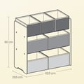Miniatyrbilde 5 av 5: Barnas oppbevaringshylle, 29,5x62,5x60 cm, Hvit