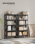Miniatyrbillede 2 af 6: Hylde, 150x75x30 cm, Brun