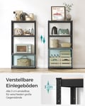 Miniatyrbillede 5 af 6: Opbevaringshylde, 160x80x40 cm, Blå