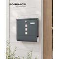 Miniatyrbillede 2 af 6: Postkasse, 11x37x37 cm, Antracit