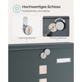 Miniatyrbillede 3 af 6: Postkasse, 11x37x37 cm, Antracit