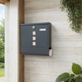 Miniatyrbillede 2 af 5: Postkasse, 11x37x37 cm, Antracit