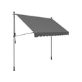 Miniatyrbillede 1 af 6: Klemme Markise, 300x130 cm, Antracit