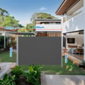 Miniatyrbilde 2 av 6: Side markise, 180x450 cm, Antrasitt