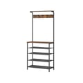 Miniatyrbilde 1 av 6: Klesstativ, 31.5x68x183.5 cm, Brun Svart