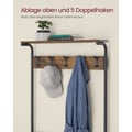 Miniatyrbilde 4 av 6: Klesstativ, 31.5x68x183.5 cm, Brun Svart