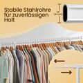 Miniatyrbillede 3 af 5: Tøjstativ, 45x110-150x162,9 cm, Hvid