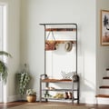 Miniatyrbilde 2 av 6: Stumtjener, 30x85x180,5 cm, Brun Svart