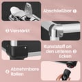 Miniatyrbillede 3 af 5: Makeup-kuffert, 35x25x79 cm, Sort