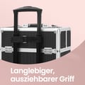 Miniatyrbillede 4 af 5: Makeup-kuffert, 35x25x79 cm, Sort