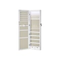 Miniatyrbillede 1 af 6: Smykkeskab, låsbart vægspejlskab, sort