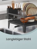 Miniatyrbillede 4 af 6: Opvaskestativ, 31x42x18,5 cm, Sort